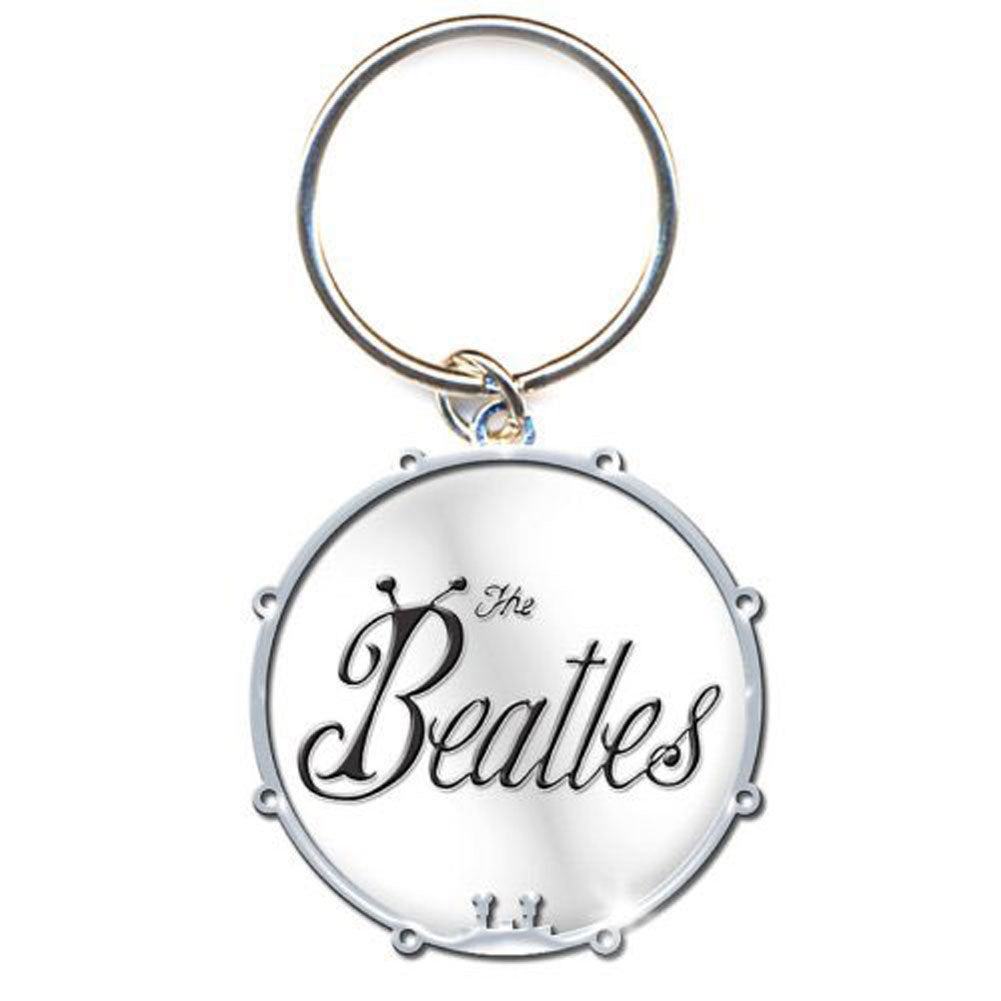 Beatles Bug Logo & Drum Metal Key Chain