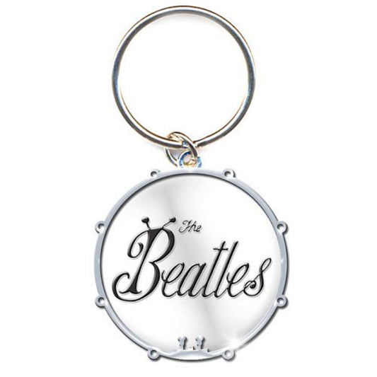 Beatles Bug Logo & Drum Metal Key Chain