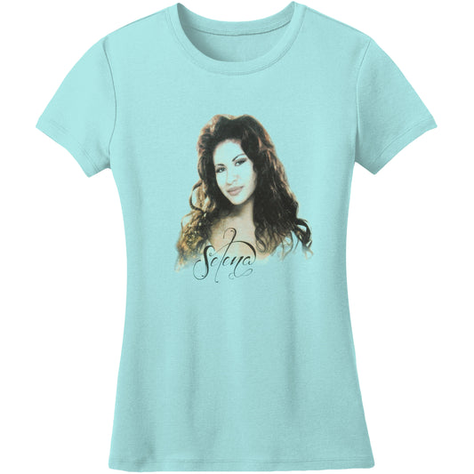 Selena Portrait Soft Junior Top