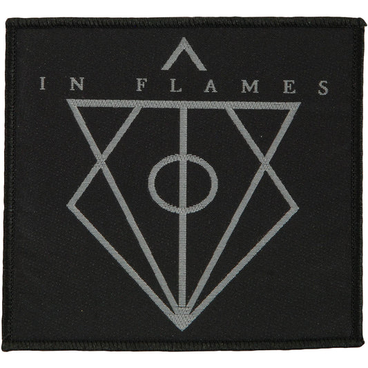 In Flames Jesterhead Woven Patch