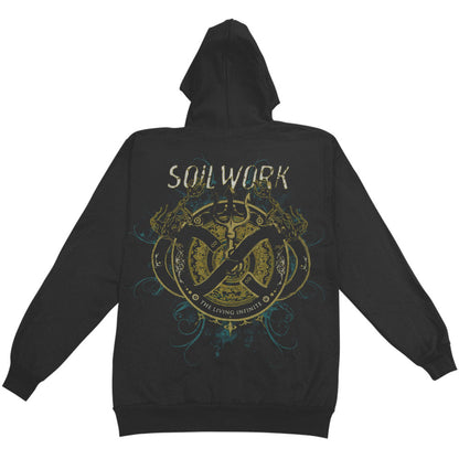Soilwork The Living Infinite Zippered Hooded Sweatshirt