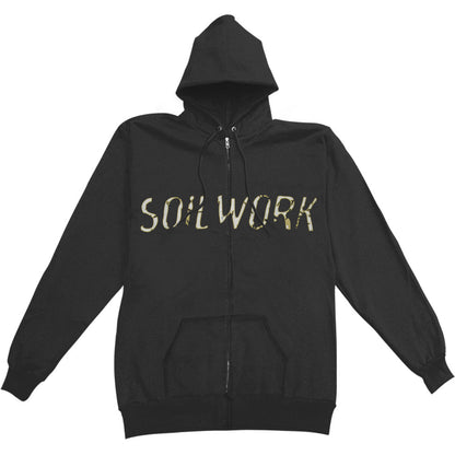 Soilwork The Living Infinite Zippered Hooded Sweatshirt