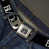 Star Logo Seatbelt Buckle Belt