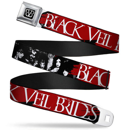 Black Veil Brides Group Seatbelt Buckle Belt
