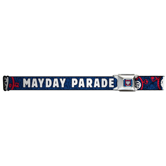 Mayday Parade 850 Heart Lock Seatbelt Buckle Belt