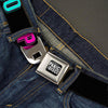 Block Seatbelt Buckle Belt