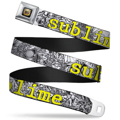 Sublime Sketch Seatbelt Buckle Belt