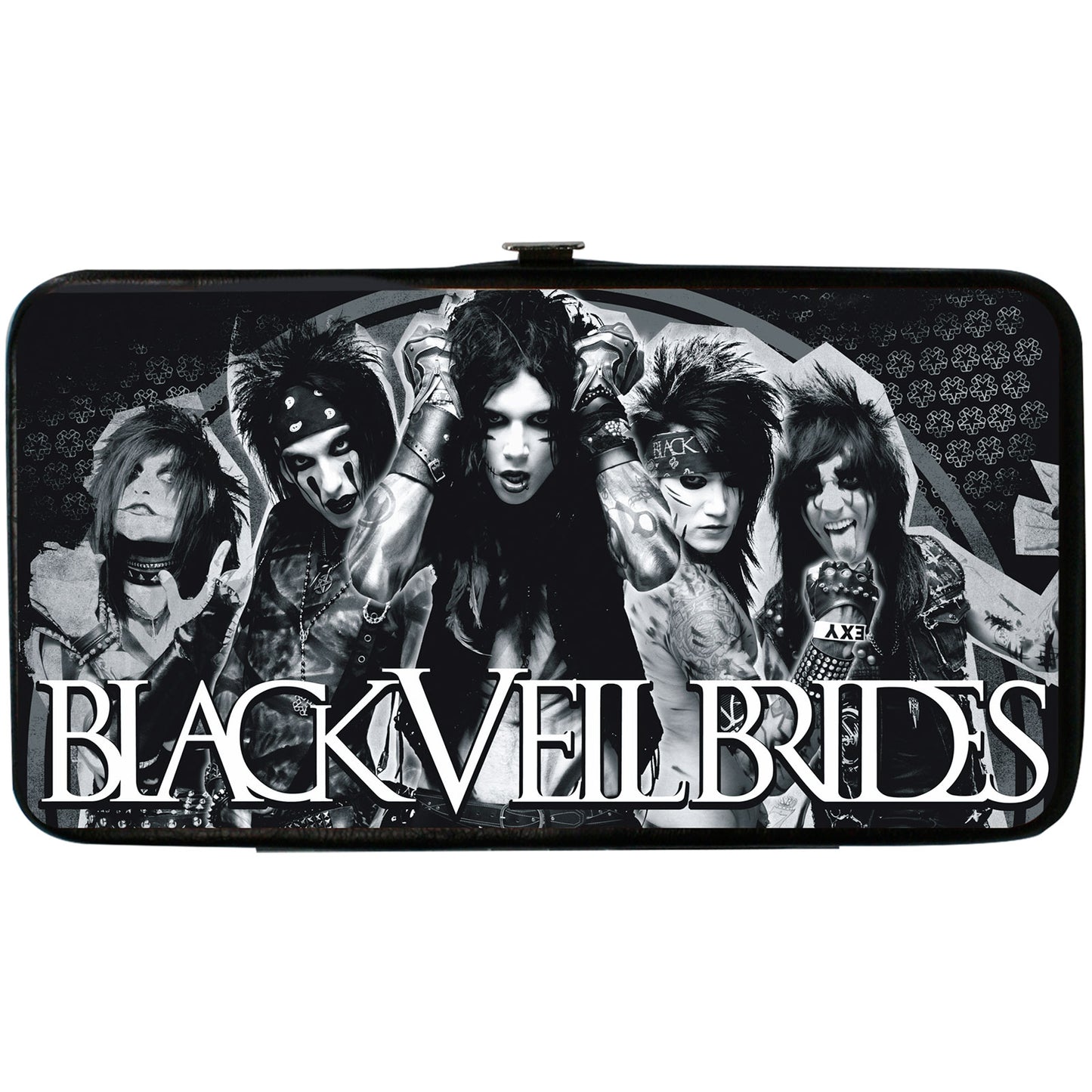 Group Pose 4 Logo Monogram Girls Wallet