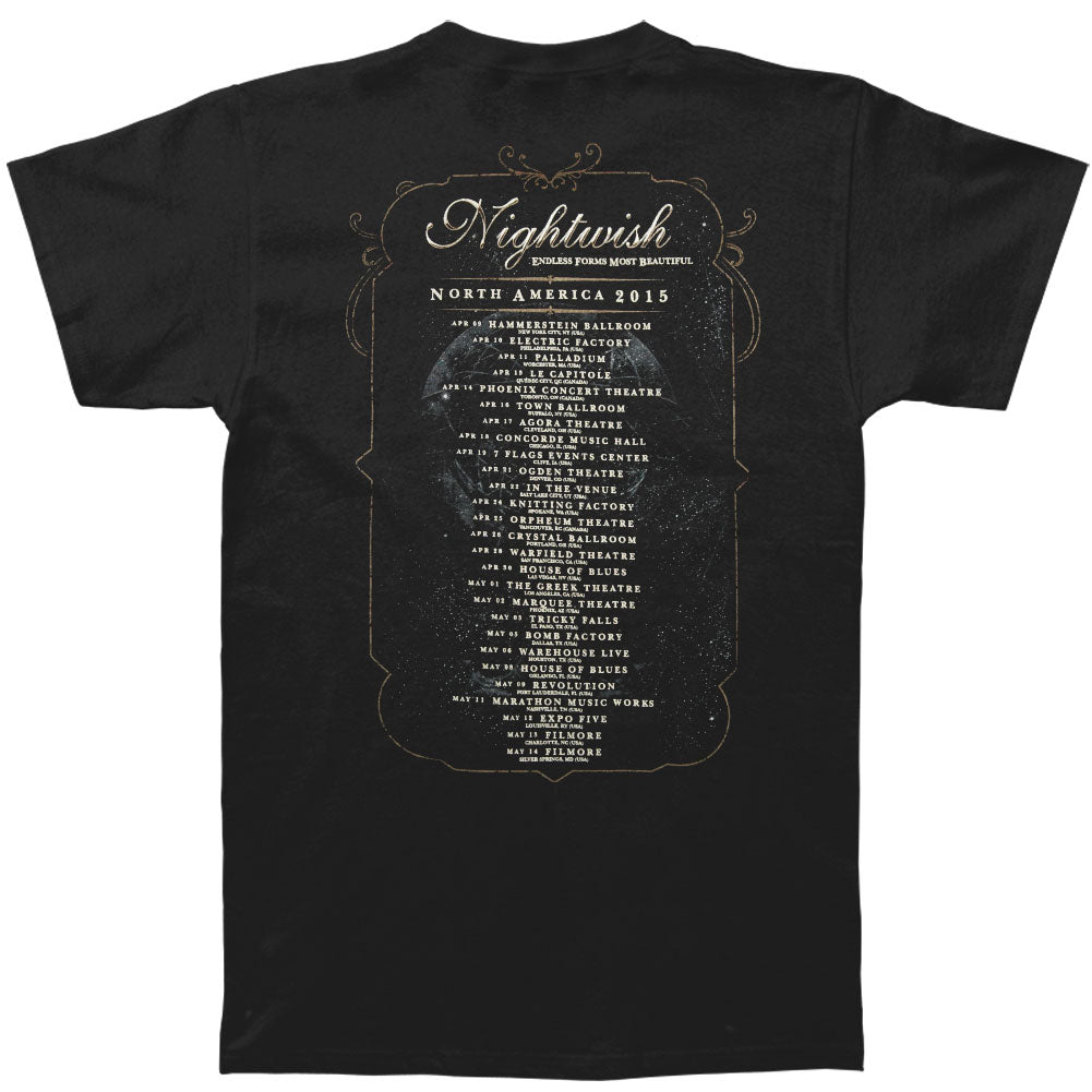 Endless Forms Tour Dates T-shirt