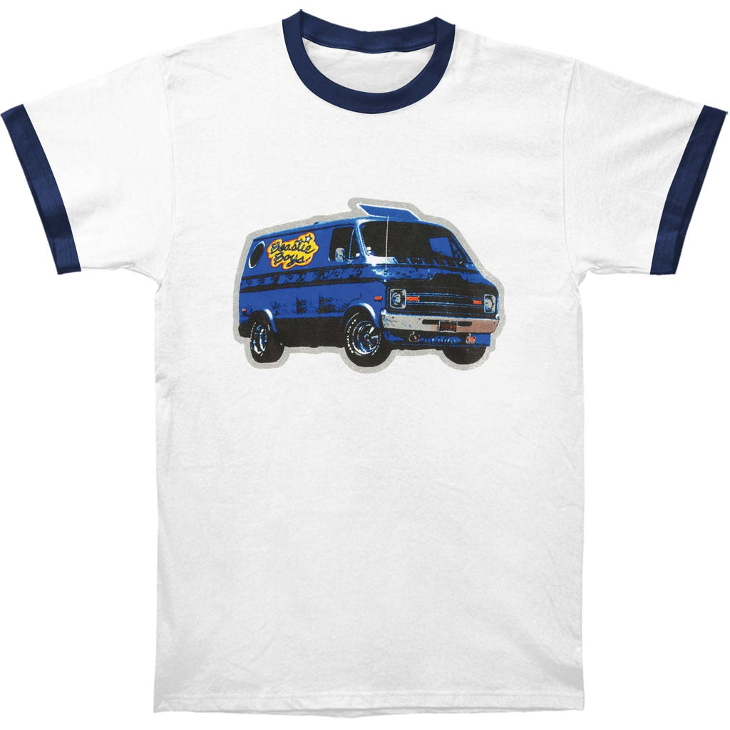 Beastie Boys Van Art Mens Ringer T T-shirt