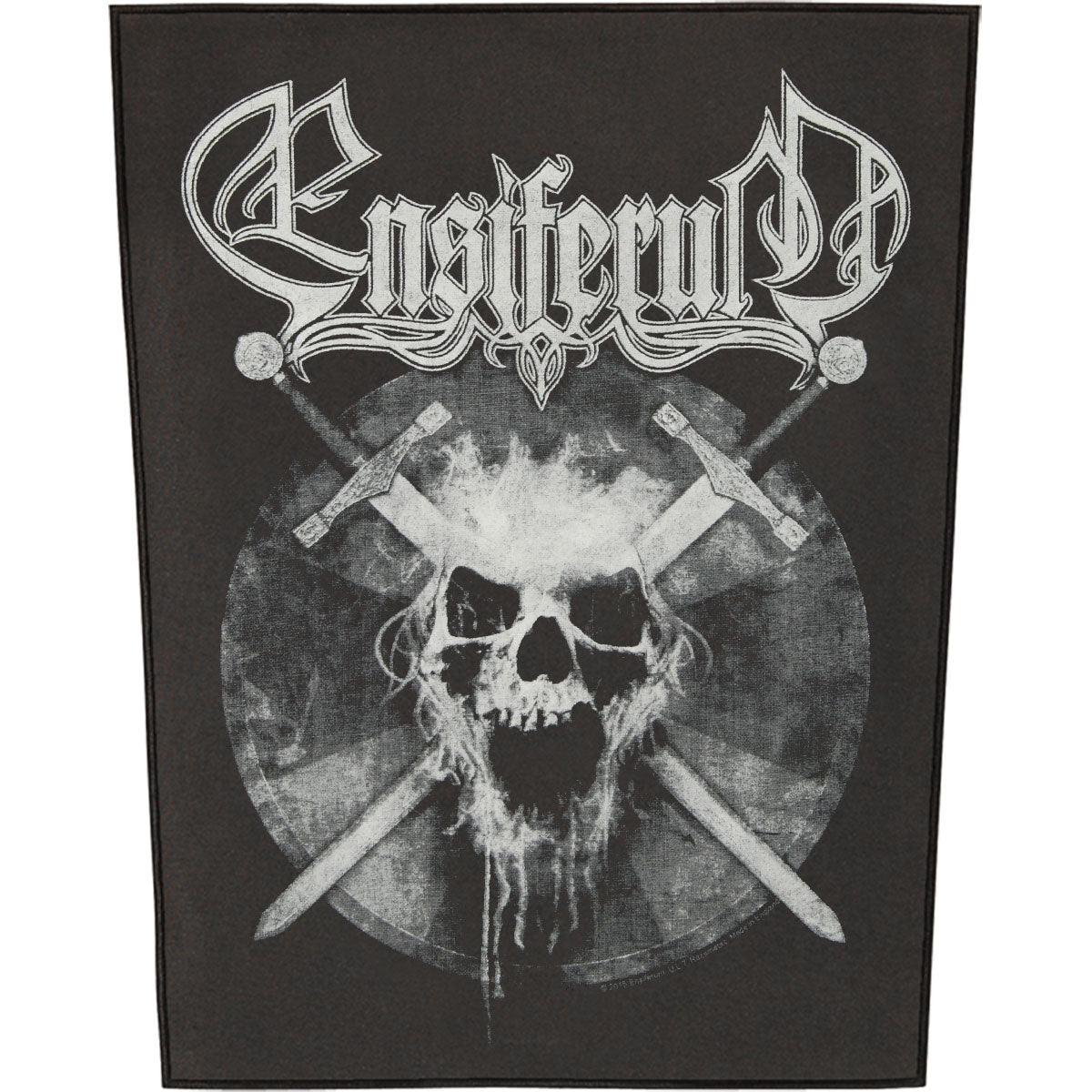 Ensiferum Skull Back Patch