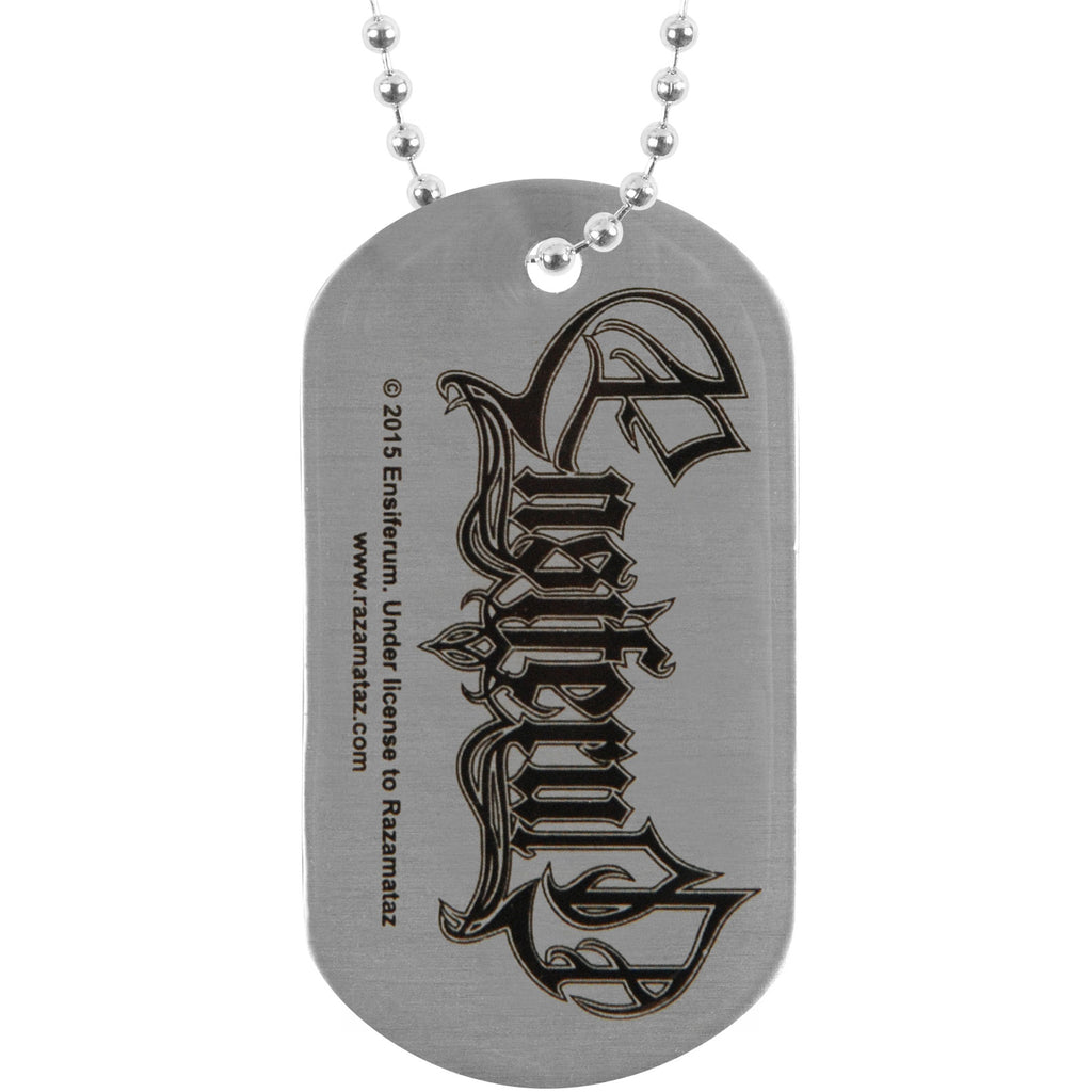 Ensiferum Sword Dog Tag Necklace