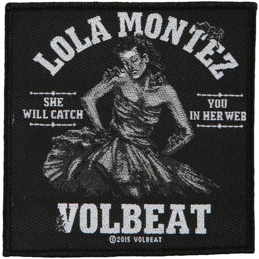 Volbeat Lola Montez Woven Patch