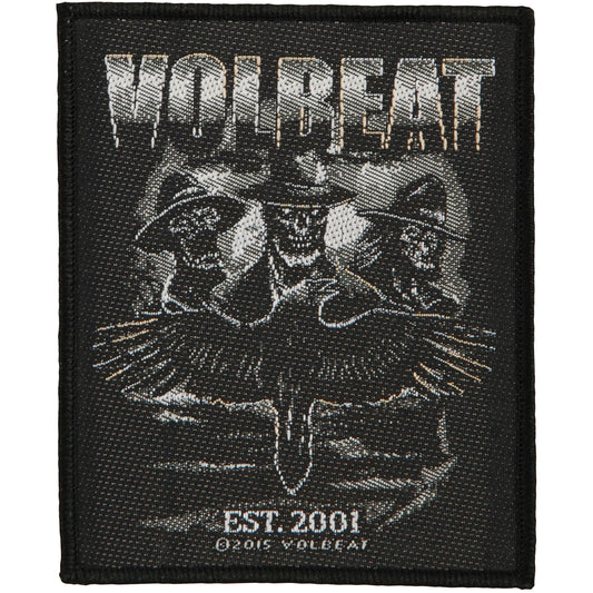 Volbeat Outlaw Raven Woven Patch