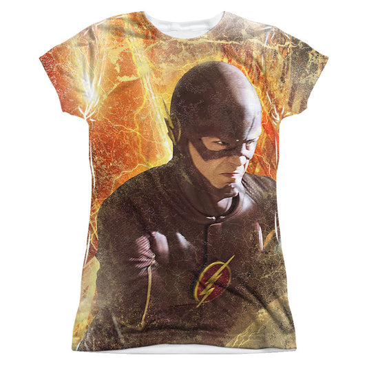 Flash Town Sublimation Junior Top