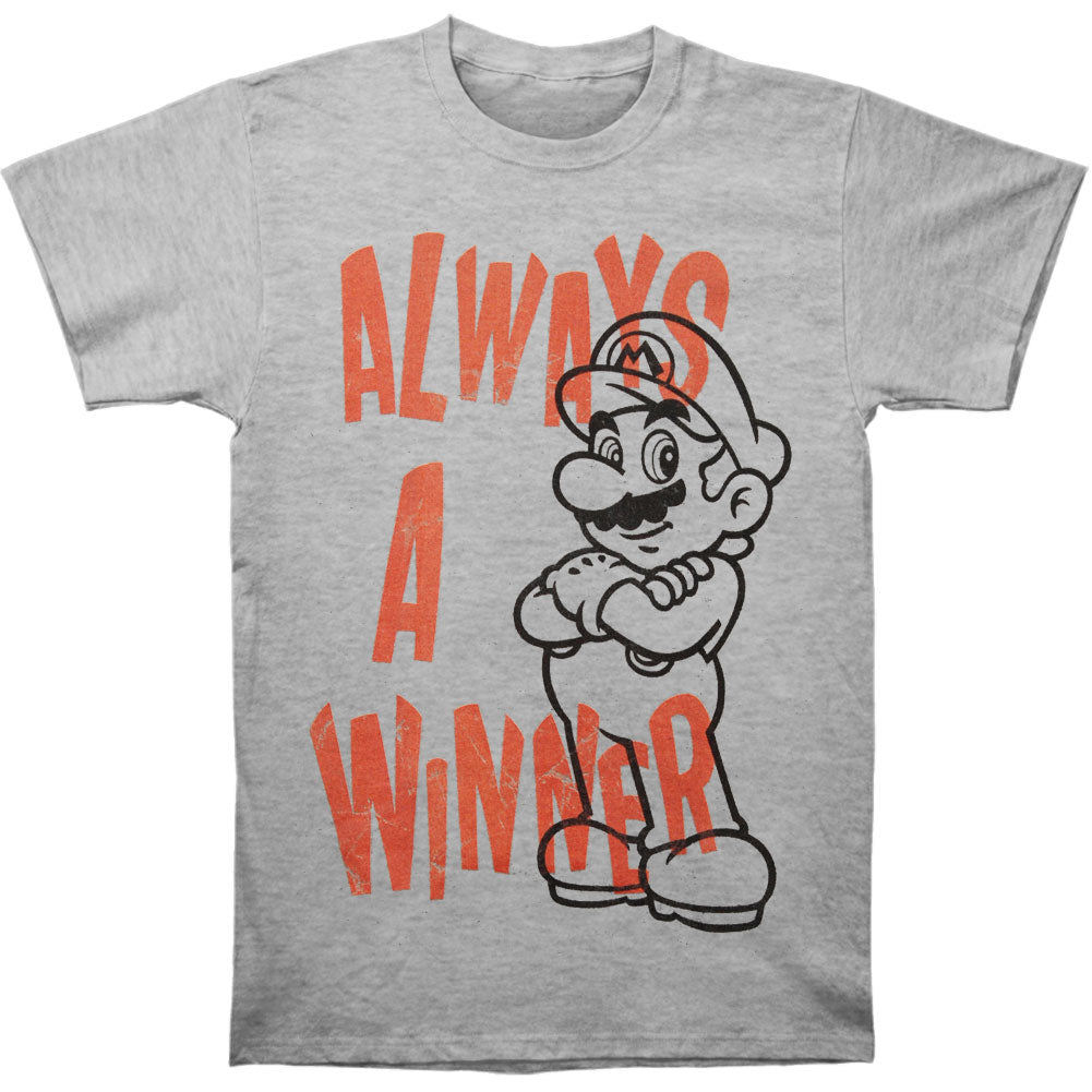 Mario Mario Wins T-shirt