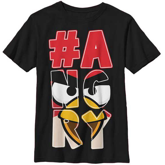 Angry Birds Angry Fill T-shirt