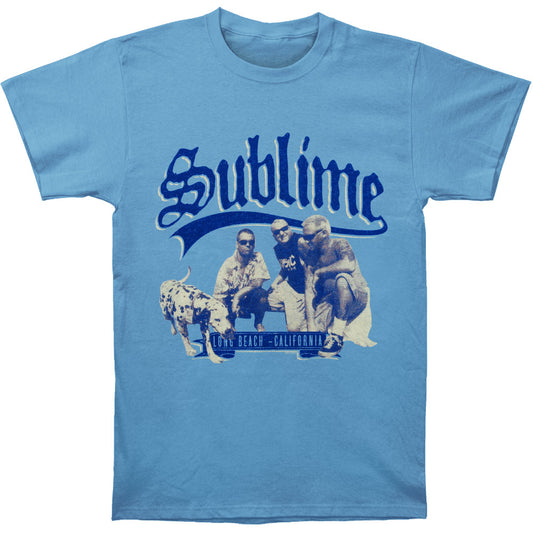 Kneeling Photo Slim Fit T-shirt