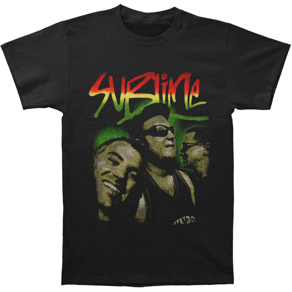 Rasta Photo Logo Slim Fit T-shirt