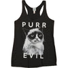 Purr Face Womens Tank