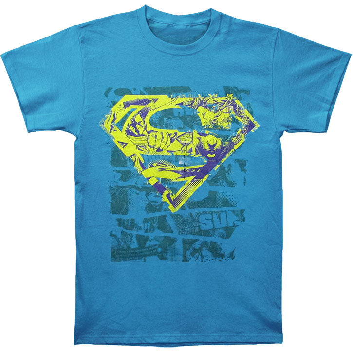 Superman Yellow Collage T-shirt
