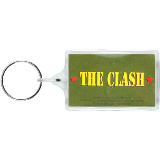 Clash Army Logo Plastic Key Chain
