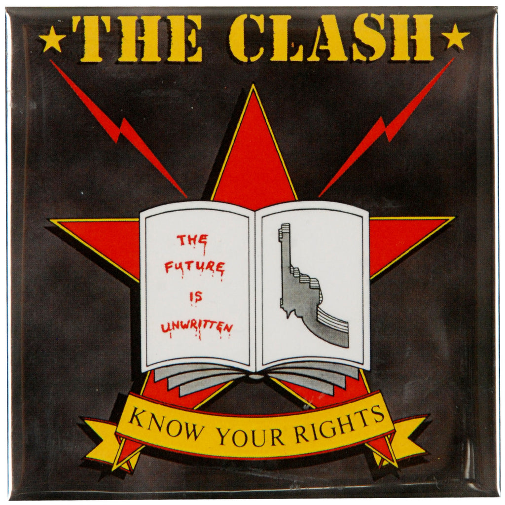 Clash Know Your Rights Magnet