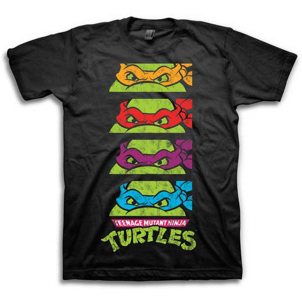 Teenage Mutant Ninja Turtles Colored Masks T-shirt