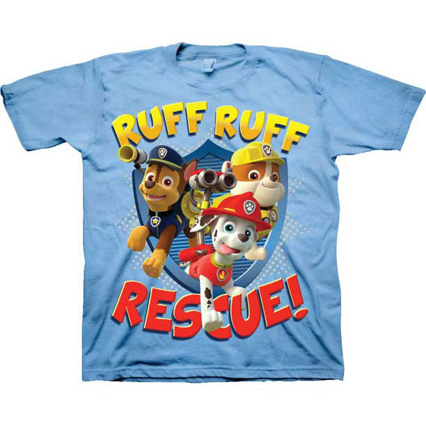 Paw Patrol Ruff Rescue Childrens T-shirt
