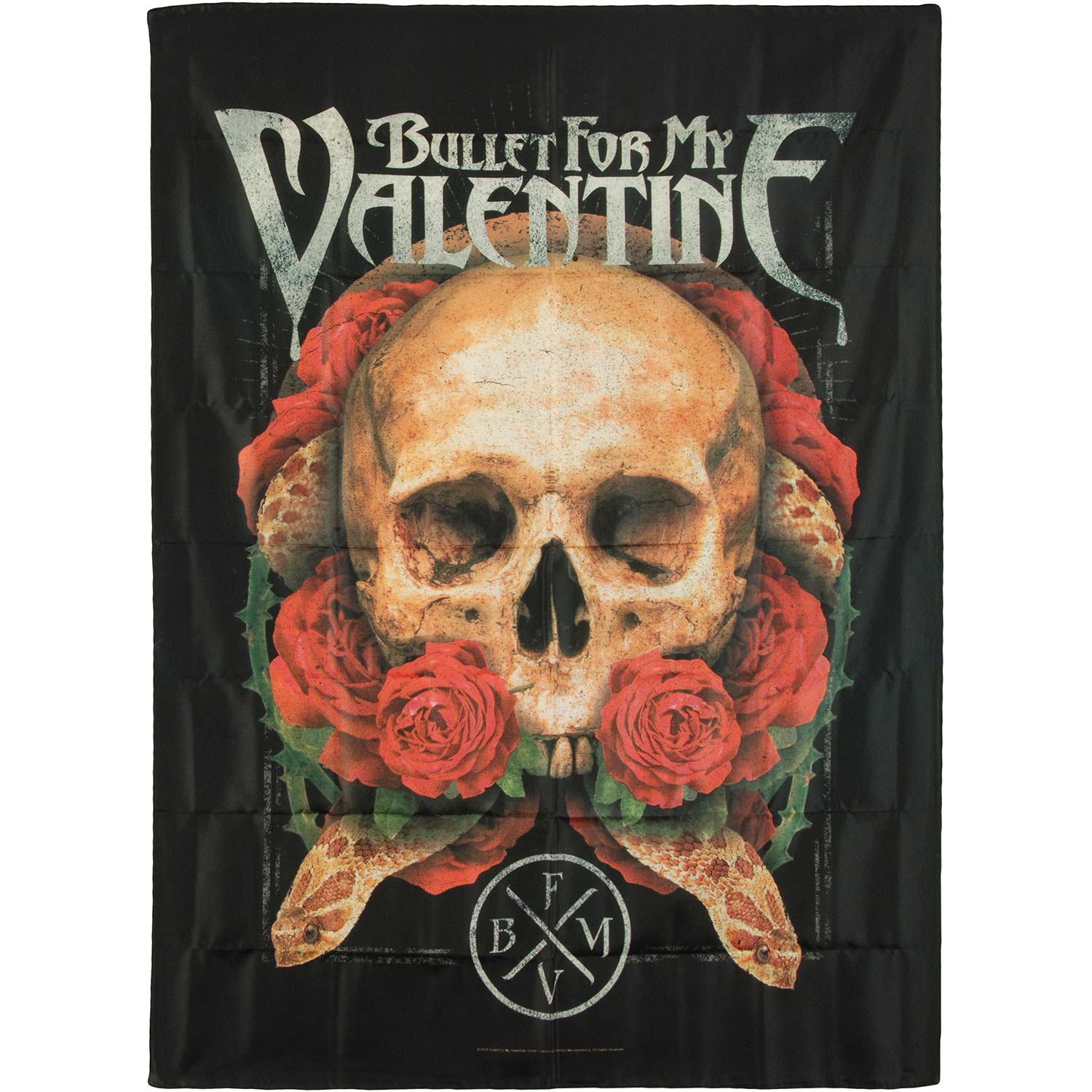 Serpent Roses Poster Flag