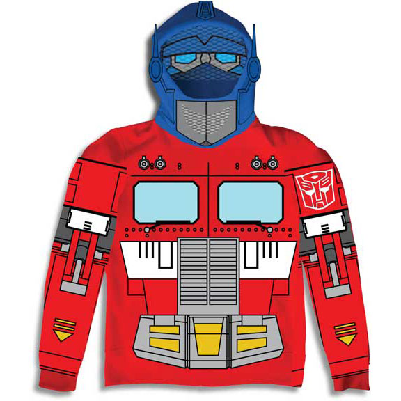 Transformers Optimus Costume Hooded Sweatshirt