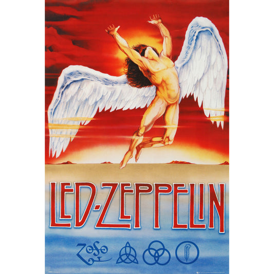 Led Zeppelin Swansong Domestic Poster