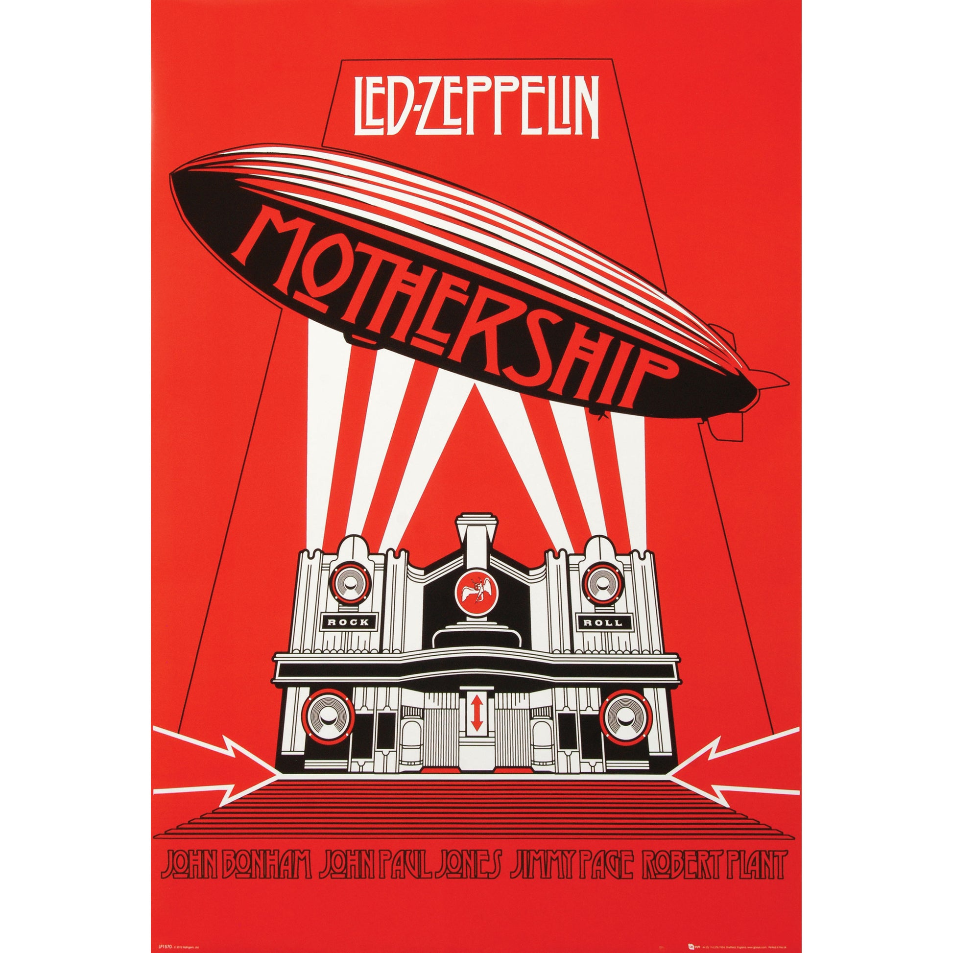 Led Zeppelin Mothership Domestic Poster