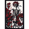 3-D Mini Skeleton Rose 30x45 Tapestry