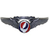 Steal Your Face Rockwings Small Pewter Pin Badge