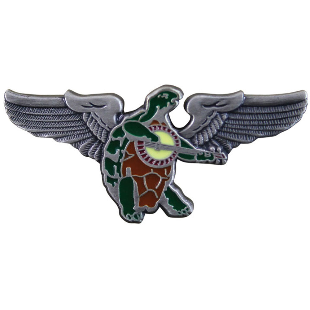 Grateful Dead Terrapin Rockwings Small Pewter Pin Badge