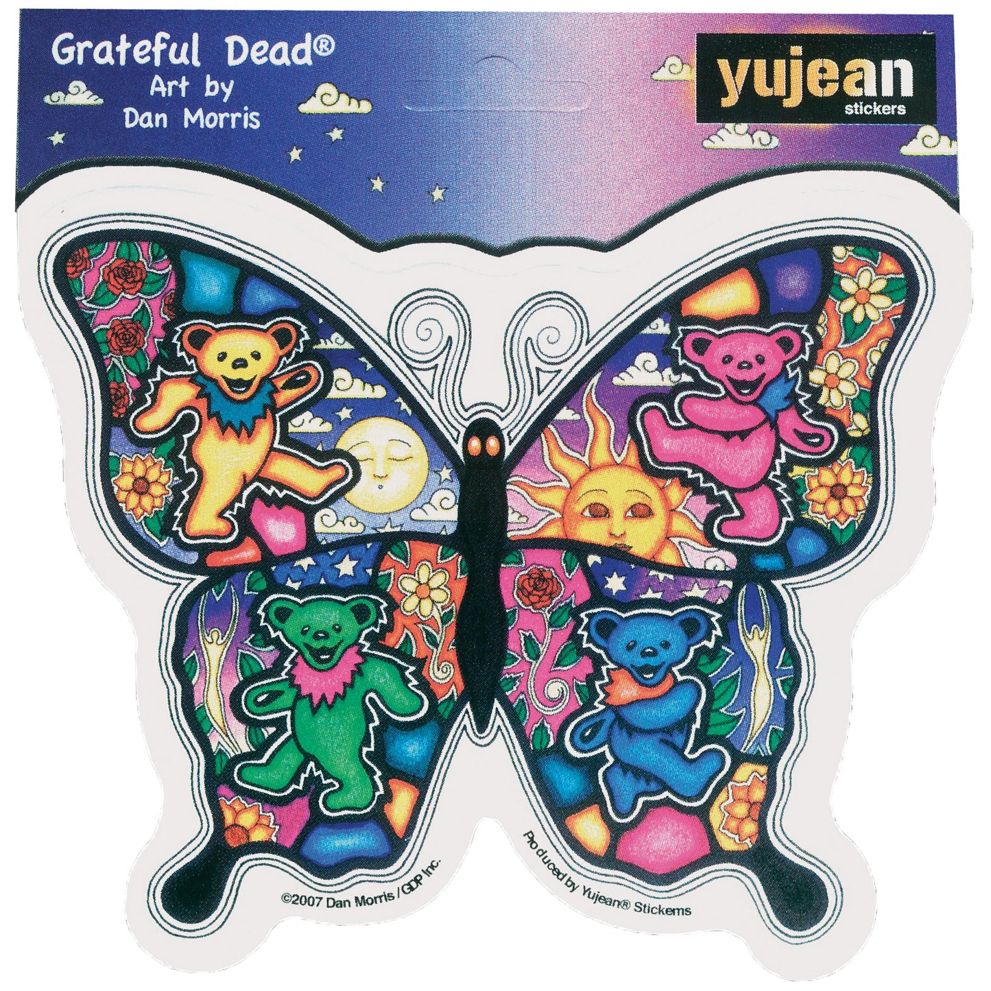 Grateful Dead Butterfly Sticker