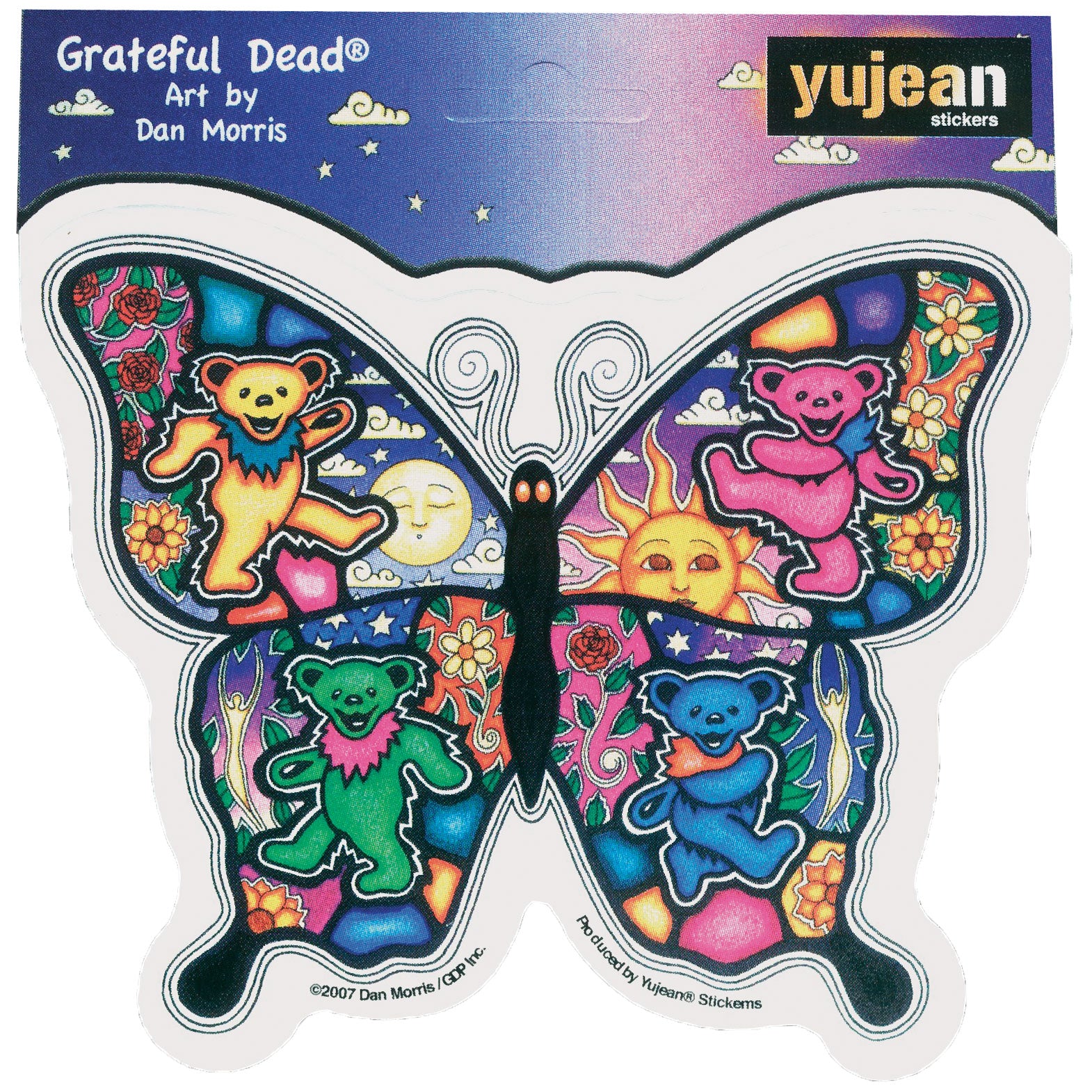 Grateful Dead Butterfly Sticker