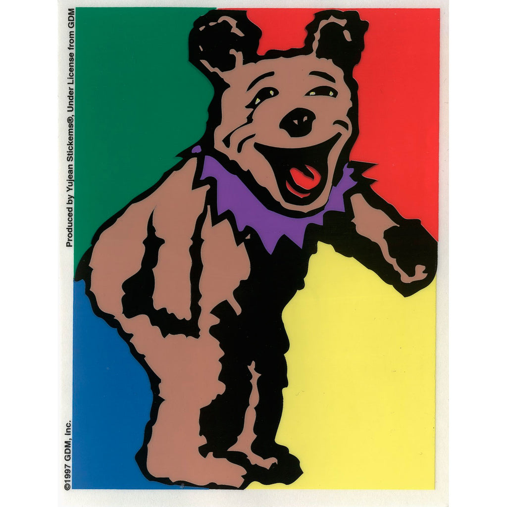 Grateful Dead Bear Diagnostics Large Sticker