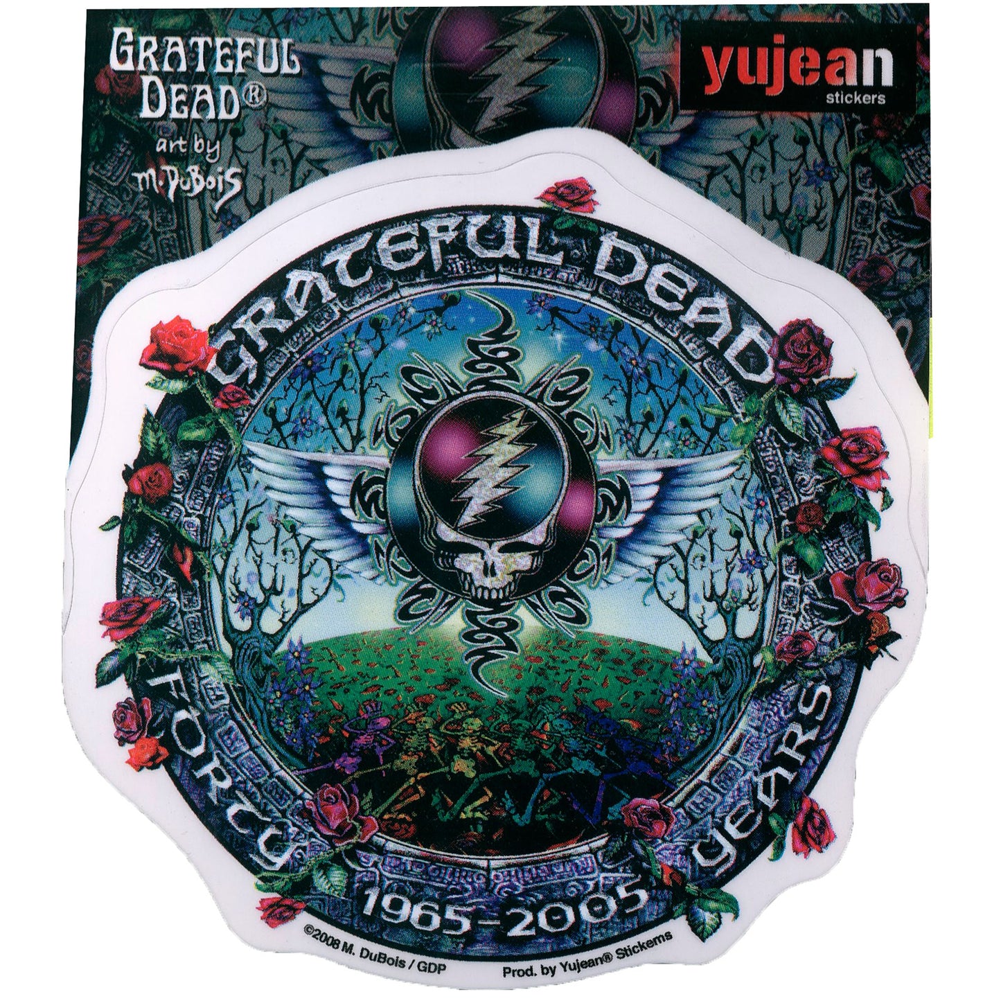 Grateful Dead Forty Years Sticker