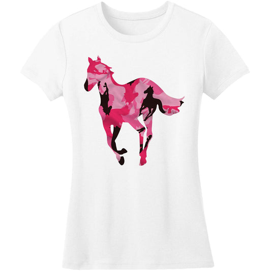 Pink Camo Pony Junior Top