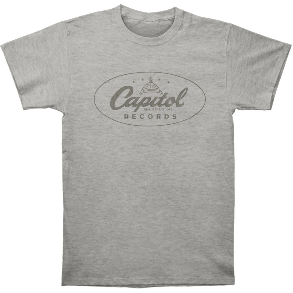 Classic Label Logo Grey T-shirt