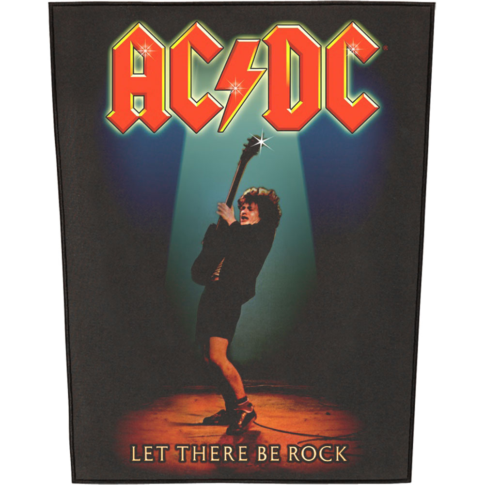 AC/DC Let There Be Rock Back Patch
