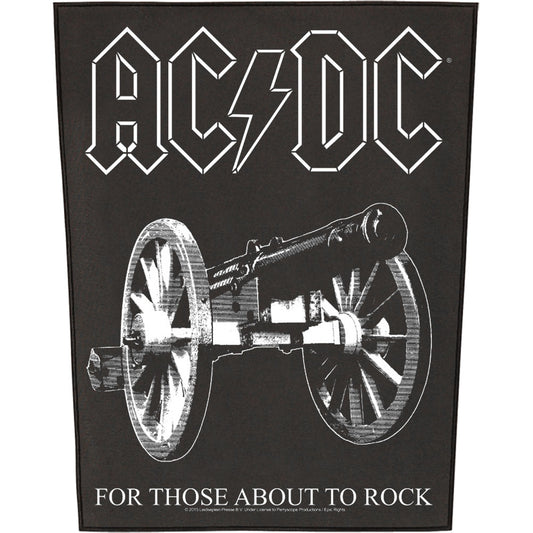 AC/DC For Those About To... Back Patch