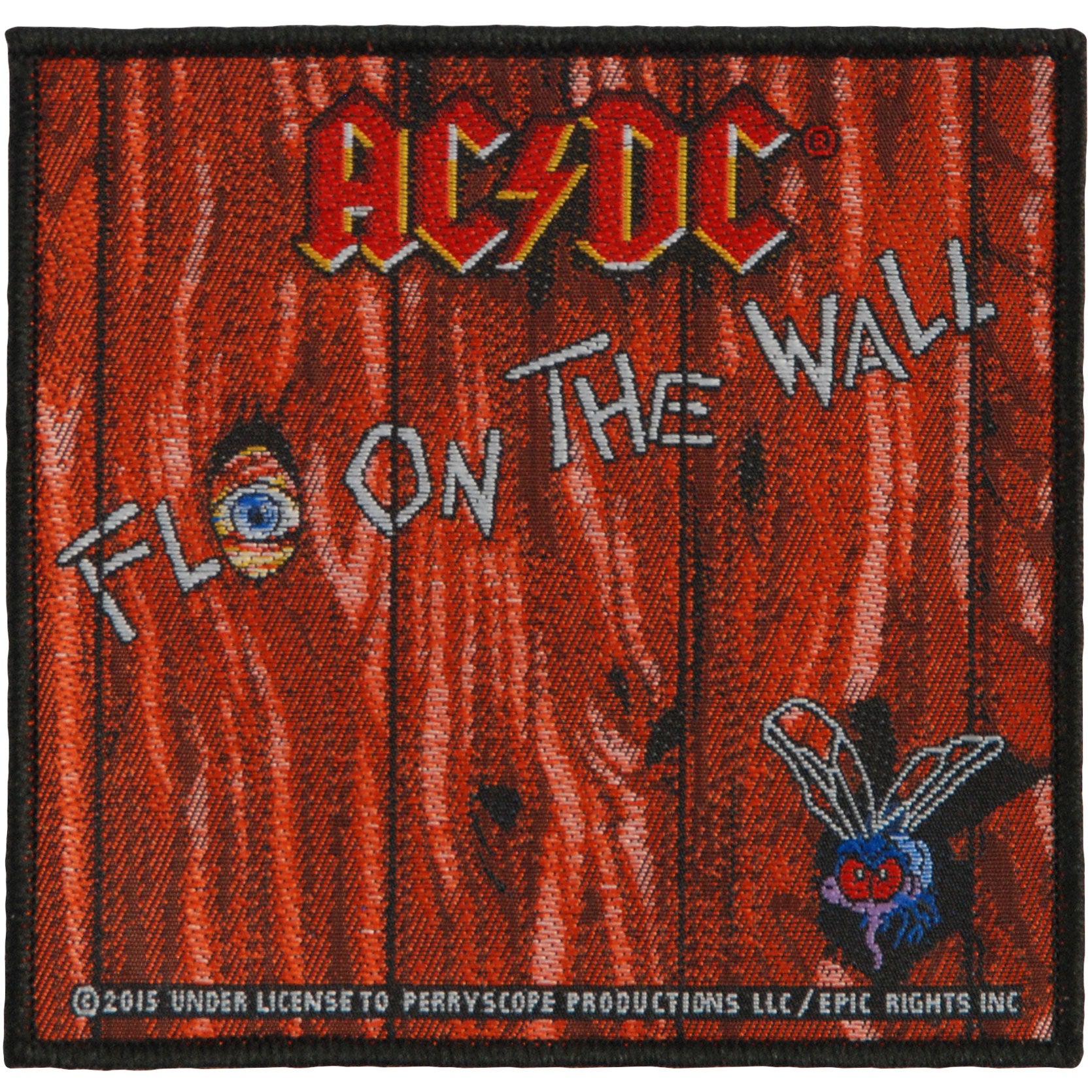 AC/DC Fly On The Wall Woven Patch
