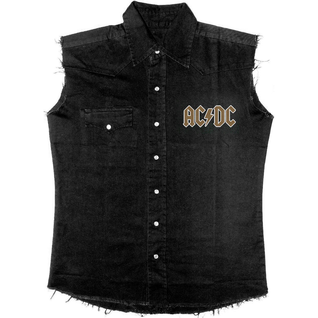 AC/DC In Rock We Trust Work Shirt 249746 | Rockabilia Merch Store