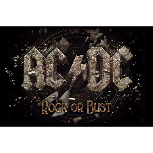 AC/DC Rock Or Bust Poster Flag