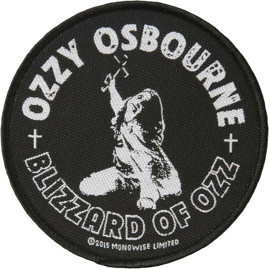 Ozzy Osbourne Blizzard Of Ozz Woven Patch