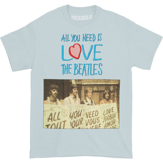 Beatles All You Need Is Love Play Cards T-shirt