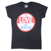 I Love The Beatles Vintage Junior Top